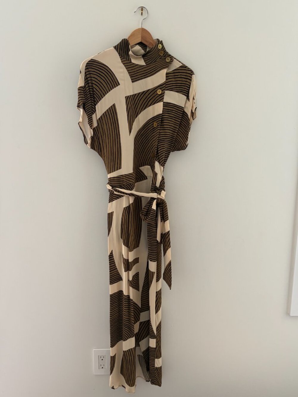 Massimo Dutti long, flowy dess, US 4